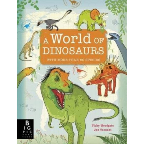 Templar Publishing A World of Dinosaurs (inbunden, eng)