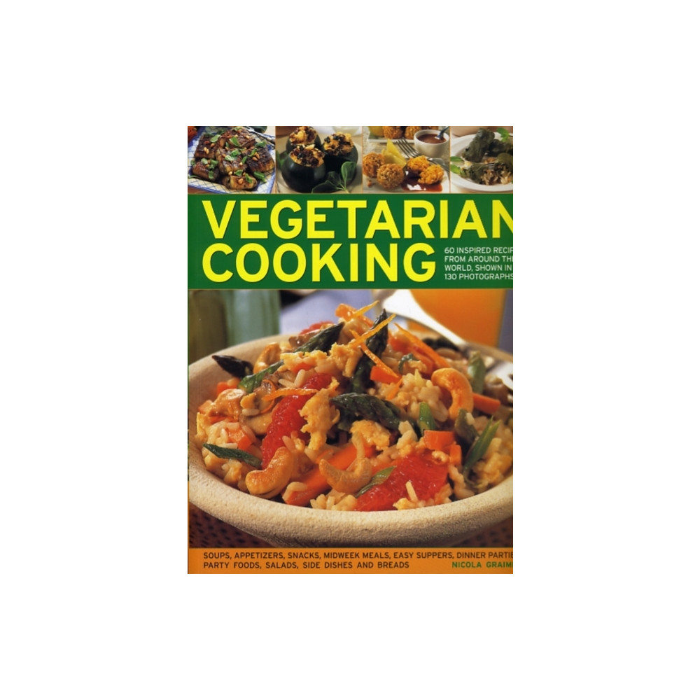 Produktbild för Vegetarian Cooking (häftad, eng)