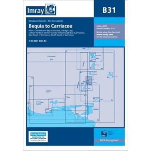 Imray, Laurie, Norie & Wilson Ltd Imray Chart B31 (häftad, eng)