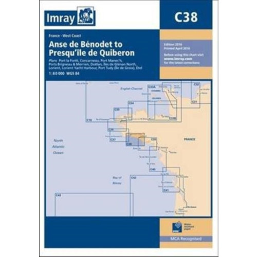 Imray, Laurie, Norie & Wilson Ltd Imray Chart C38 (häftad, eng)