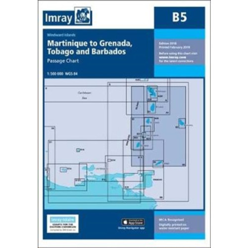 Imray, Laurie, Norie & Wilson Ltd Imray Chart B5 (häftad, eng)