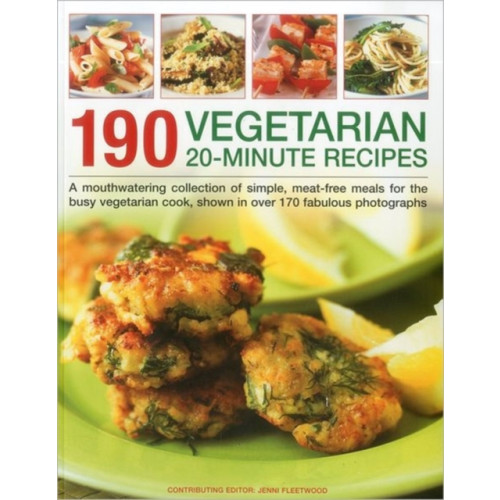 Anness publishing 190 Vegetarian 20 Minute Recipes (häftad, eng)