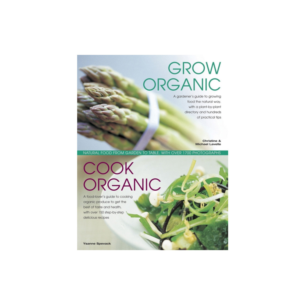 Produktbild för Grow Organic, Cook Organic (inbunden, eng)