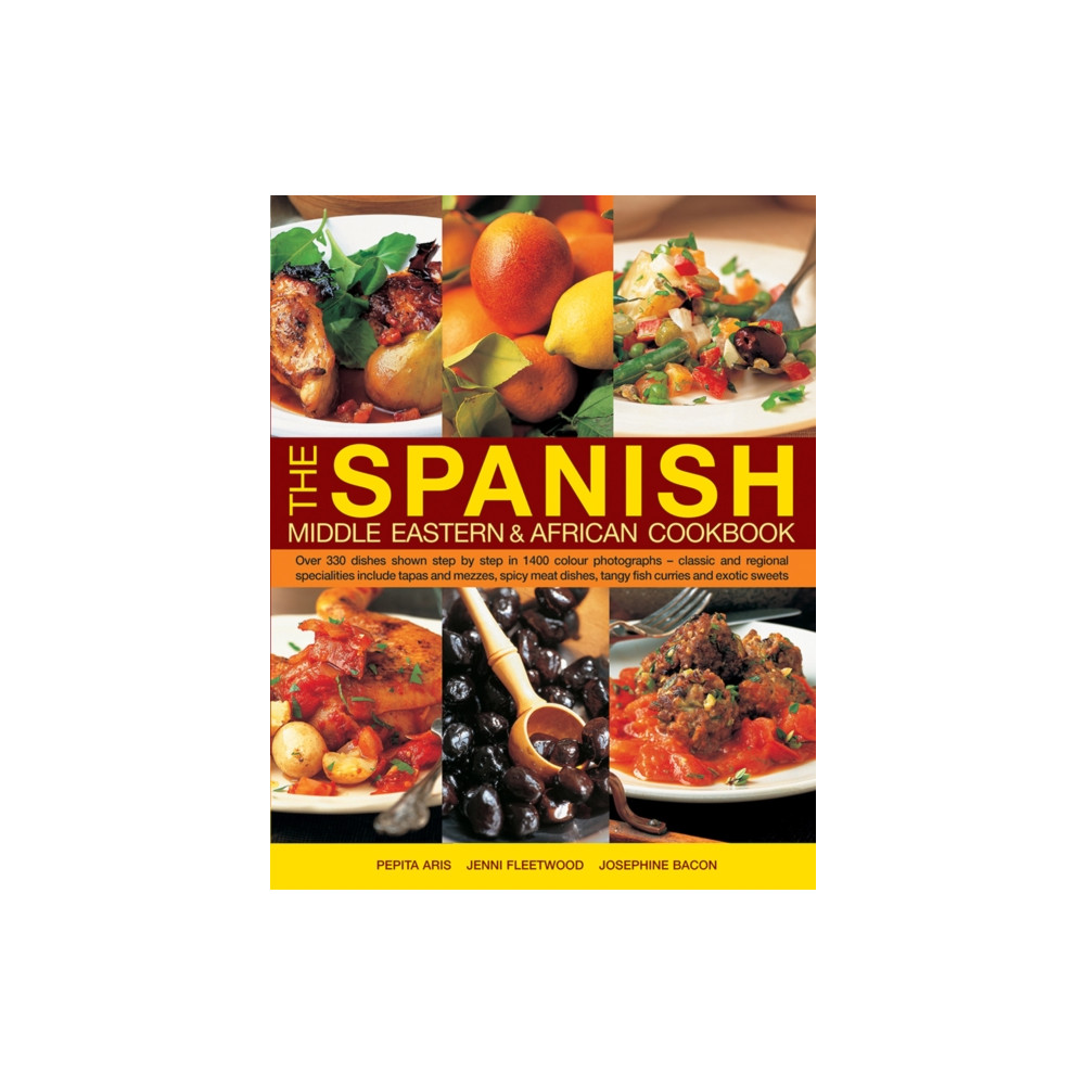 Produktbild för The Spanish, Middle Eastern & African Cookbook (inbunden, eng)