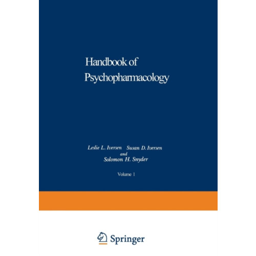 Springer-Verlag New York Inc. Biochemical Principles and Techniques in Neuropharmacology (häftad, eng)