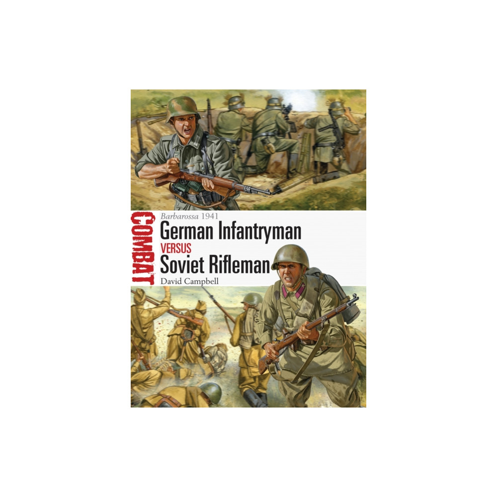 Produktbild för German Infantryman vs Soviet Rifleman (häftad, eng)