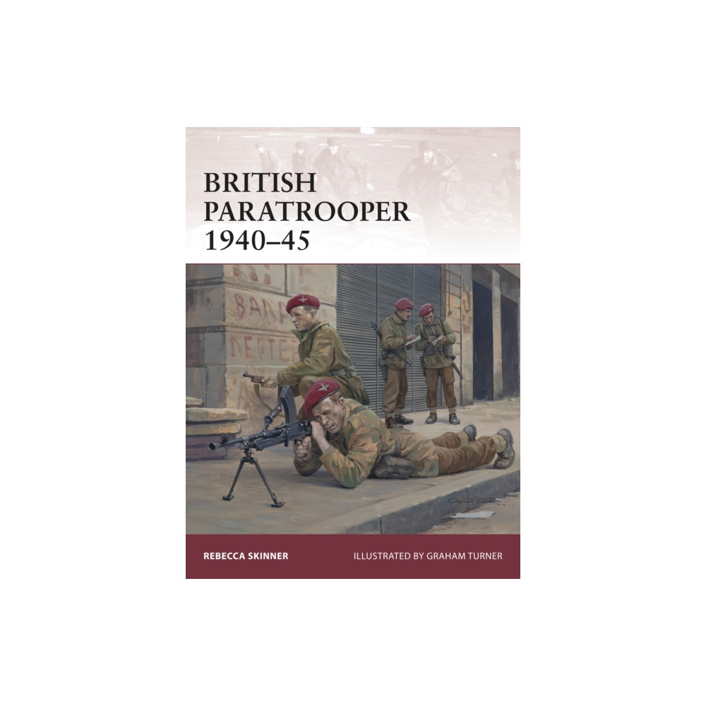 Produktbild för British Paratrooper 1940–45 (häftad, eng)