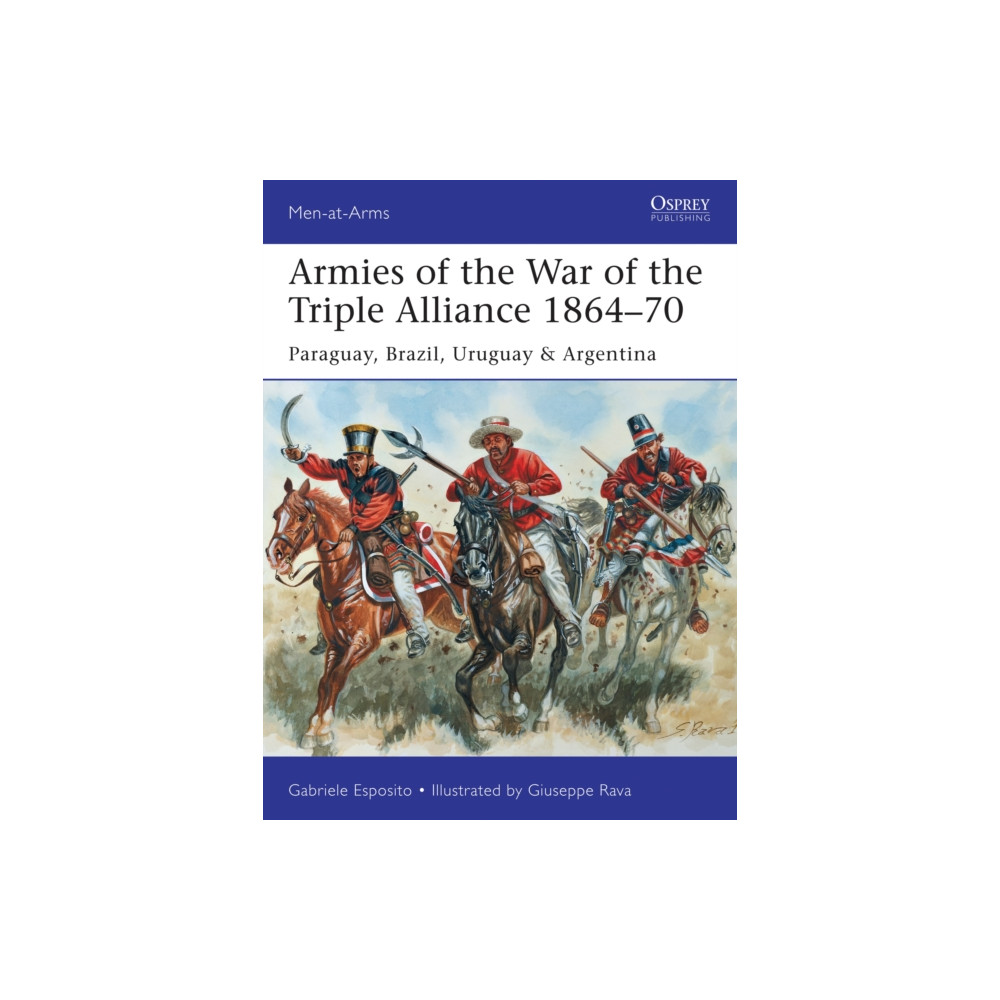Produktbild för Armies of the War of the Triple Alliance 1864–70 (häftad, eng)