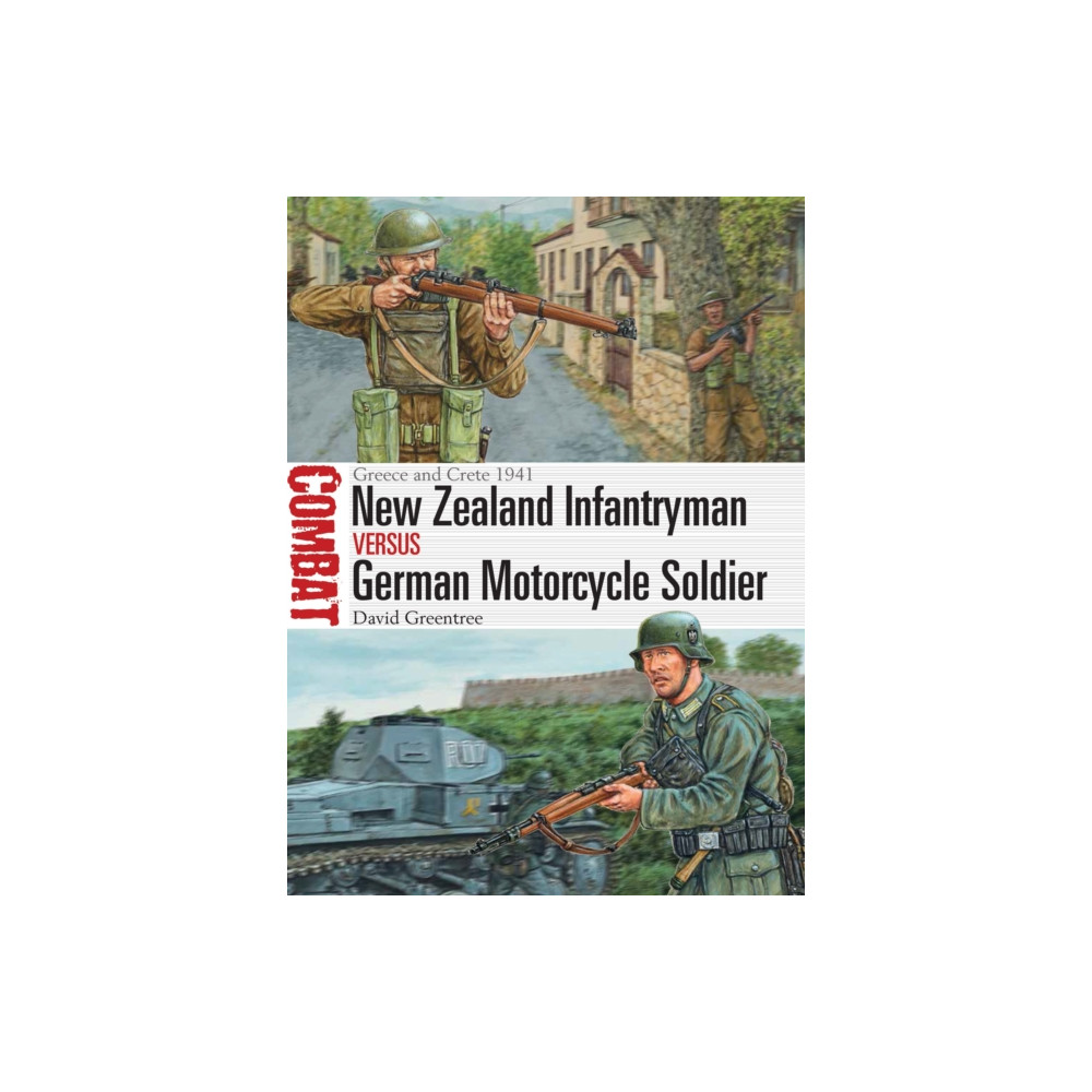 Produktbild för New Zealand Infantryman vs German Motorcycle Soldier (häftad, eng)