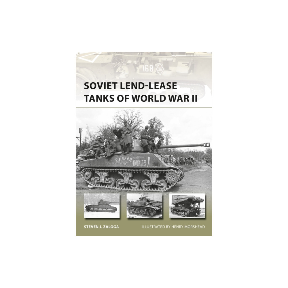 Produktbild för Soviet Lend-Lease Tanks of World War II (häftad, eng)