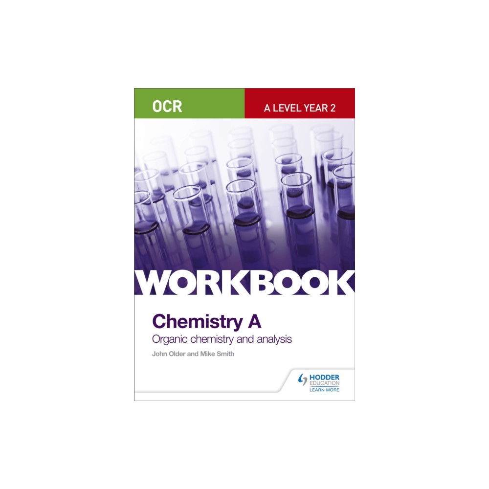 Produktbild för OCR A-Level Year 2 Chemistry A Workbook: Organic chemistry and analysis (häftad, eng)