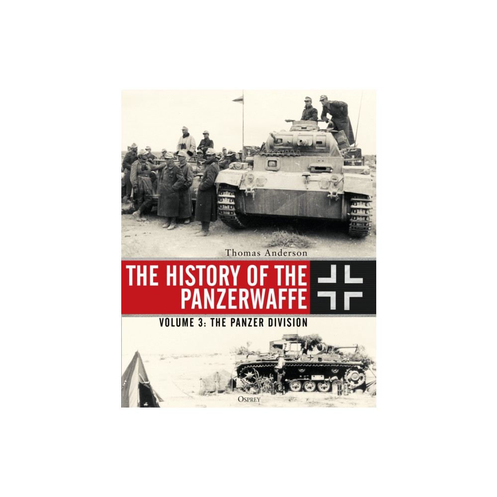 Produktbild för The History of the Panzerwaffe (inbunden, eng)