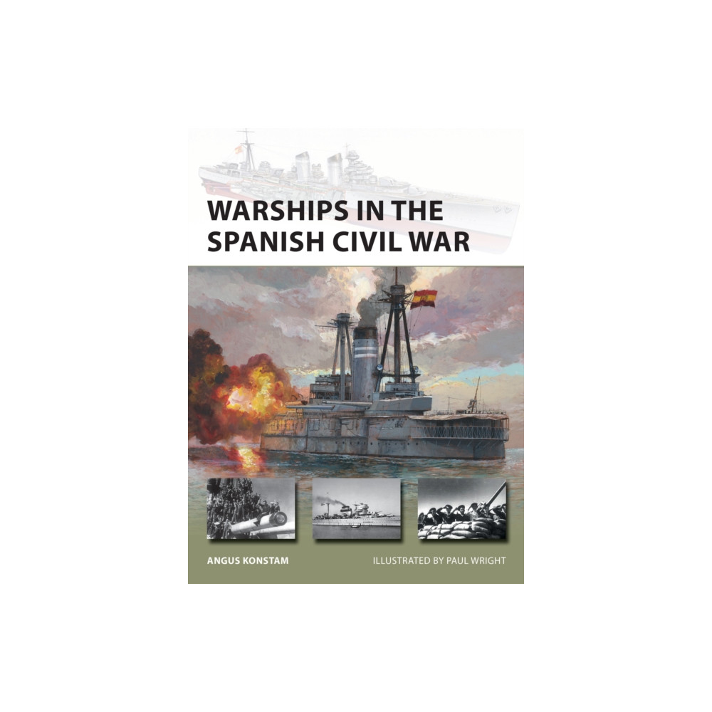 Produktbild för Warships in the Spanish Civil War (häftad, eng)