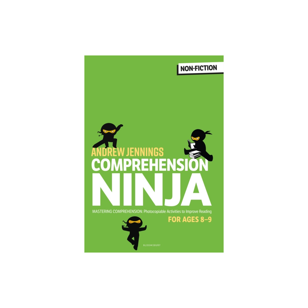 Produktbild för Comprehension Ninja for Ages 8-9: Non-Fiction (häftad, eng)