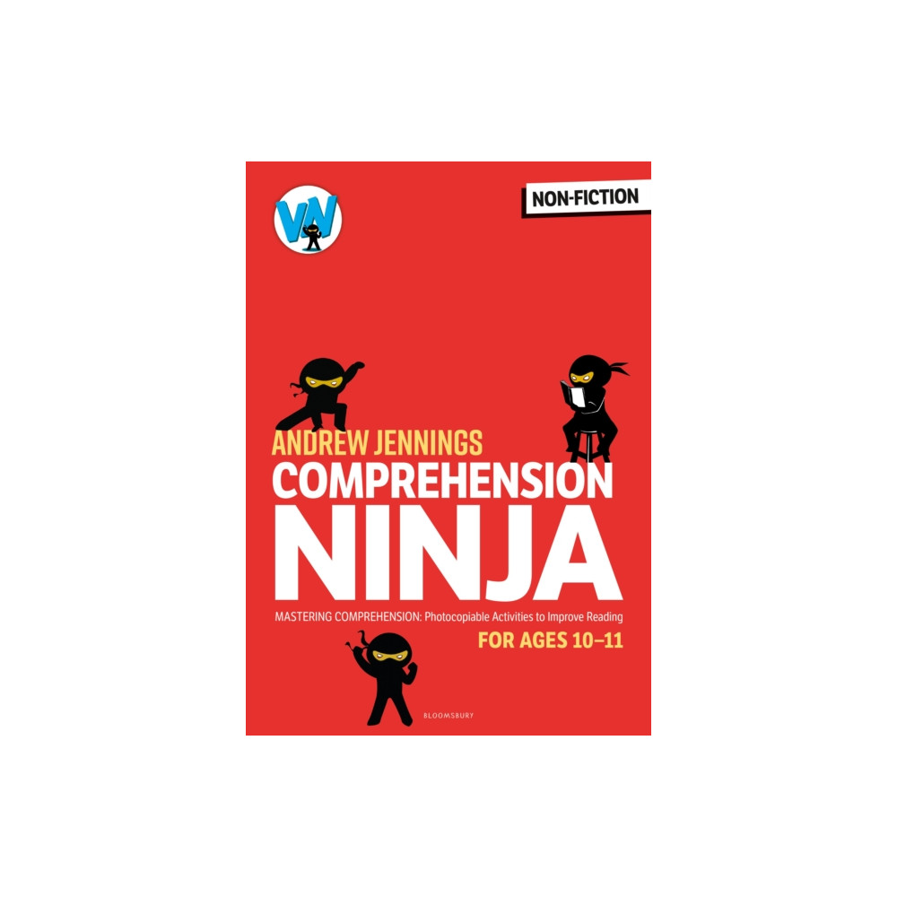 Produktbild för Comprehension Ninja for Ages 10-11: Non-Fiction (häftad, eng)