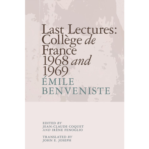 Edinburgh university press Last Lectures: College De France, 1968 and 1969 (häftad, eng)