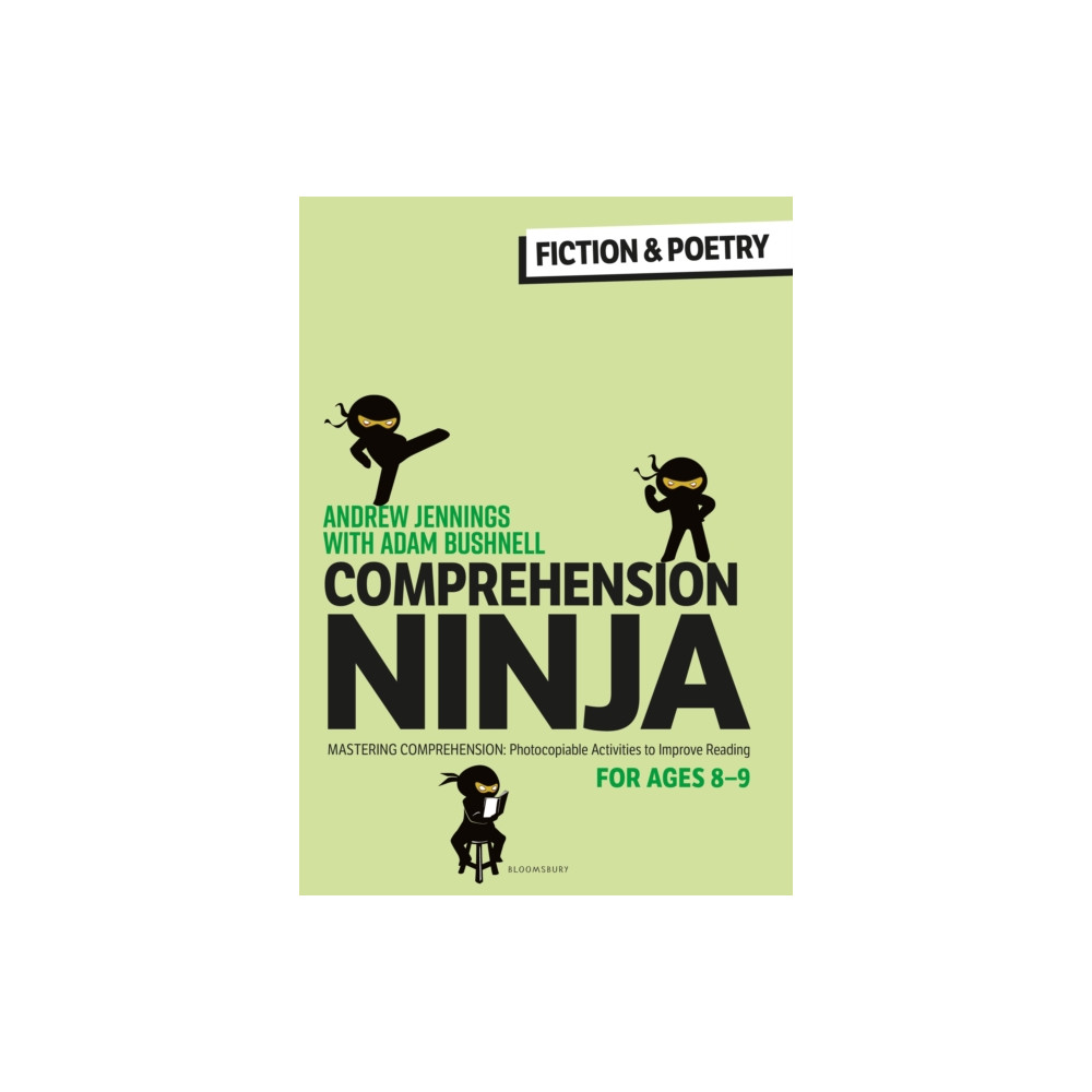 Produktbild för Comprehension Ninja for Ages 8-9: Fiction & Poetry (häftad, eng)