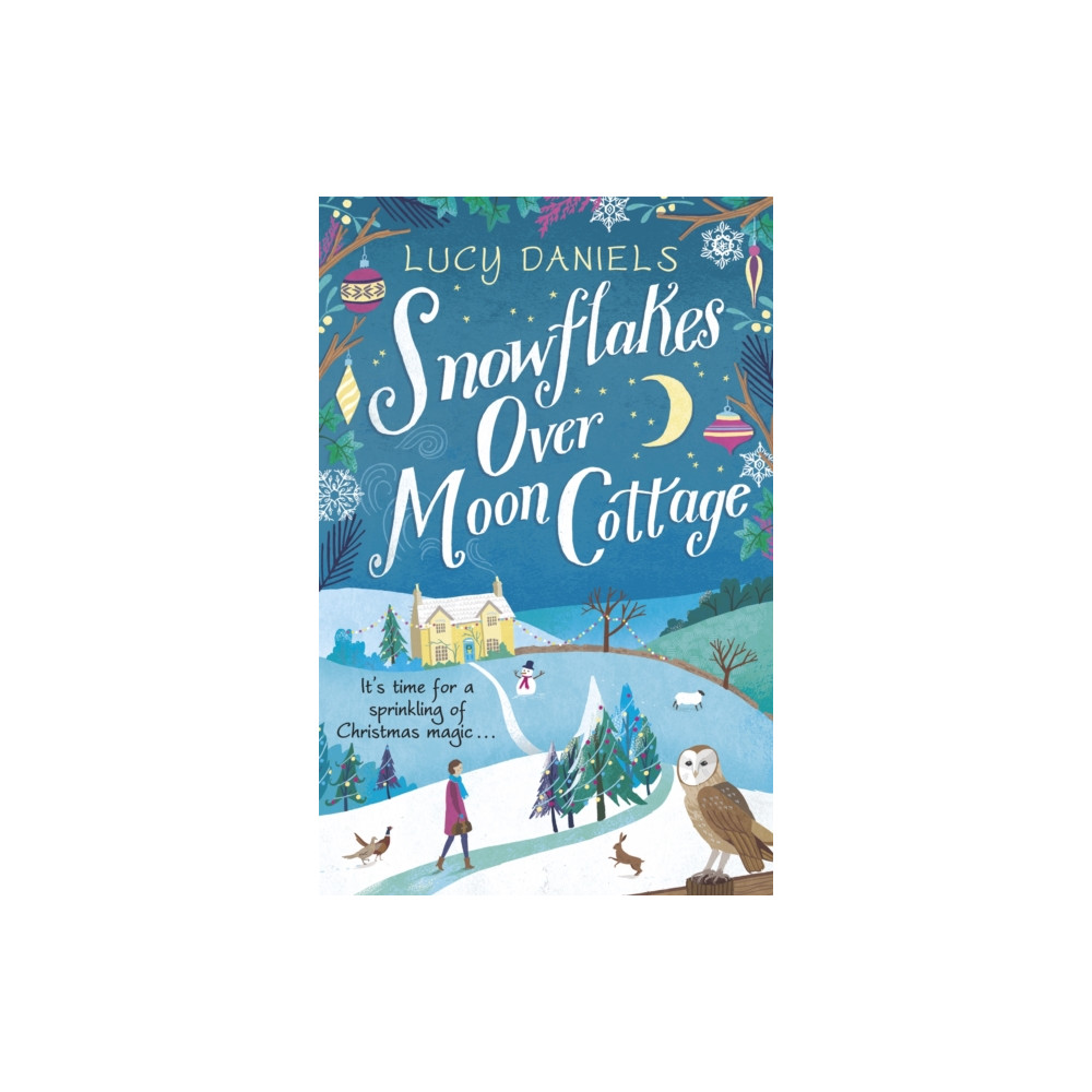 Produktbild för Snowflakes over Moon Cottage (häftad, eng)