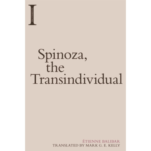 Edinburgh university press Spinoza, the Transindividual (häftad, eng)