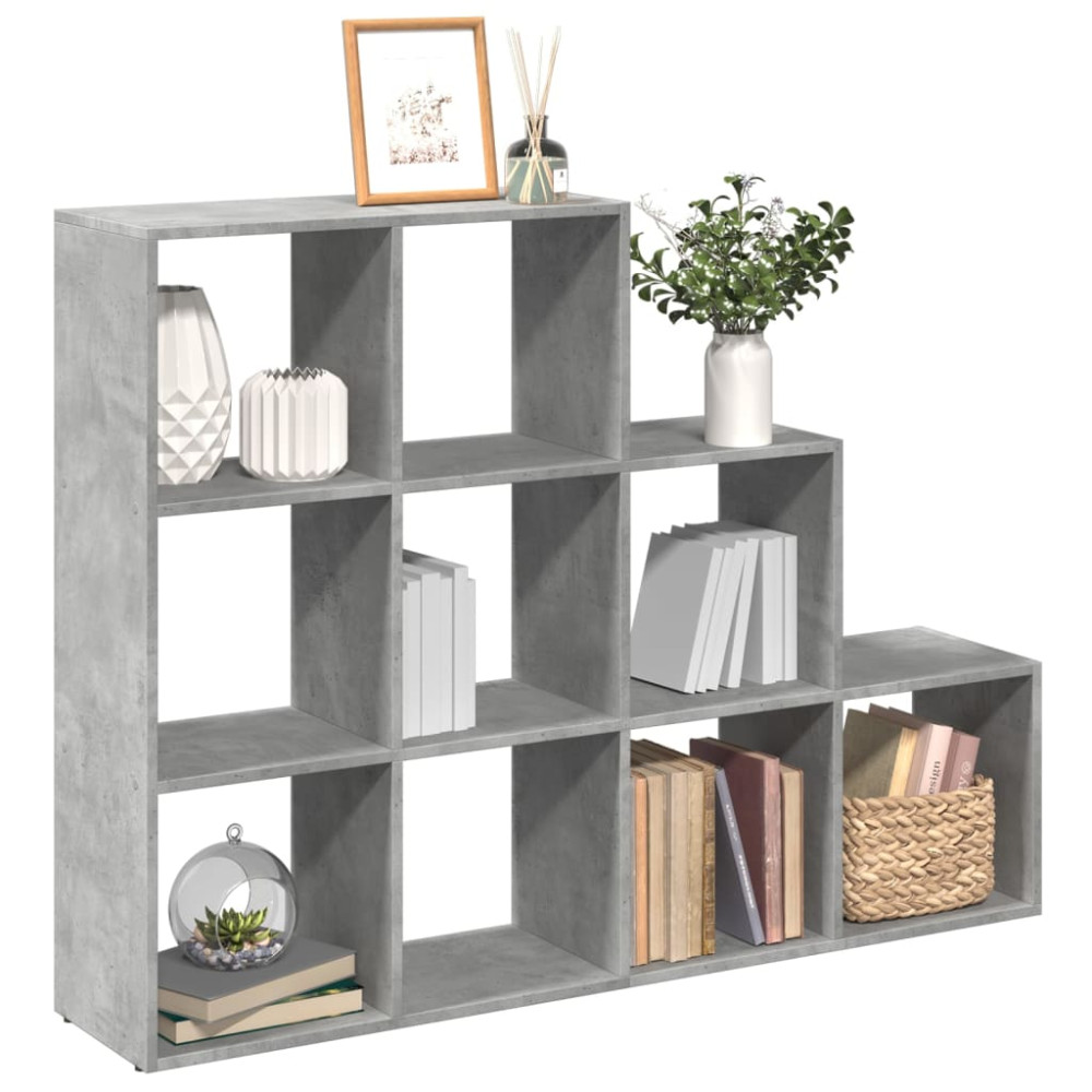 Produktbild för Bokhylla/Rumsavdelare 3 hyllor 137,5x29x103,5cm konstruerat trä