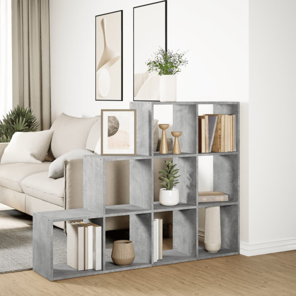 Produktbild för Bokhylla/Rumsavdelare 3 hyllor 137,5x29x103,5cm konstruerat trä
