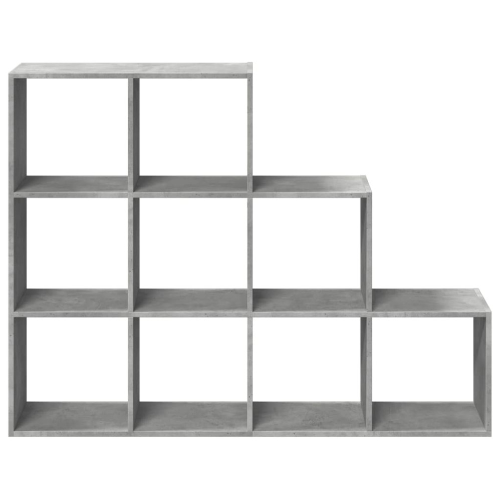Produktbild för Bokhylla/Rumsavdelare 3 hyllor 137,5x29x103,5cm konstruerat trä