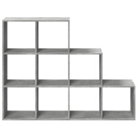 Produktbild för Bokhylla/Rumsavdelare 3 hyllor 137,5x29x103,5cm konstruerat trä
