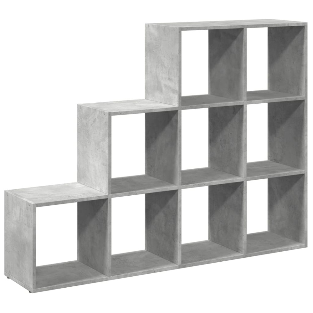Produktbild för Bokhylla/Rumsavdelare 3 hyllor 137,5x29x103,5cm konstruerat trä