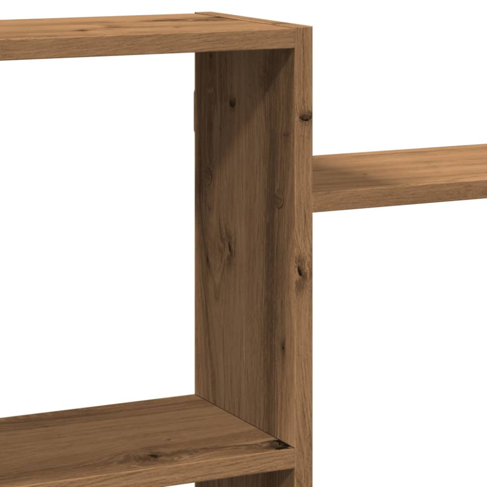 Produktbild för Vägghylla ek 159x18x65 cm konstruerat trä