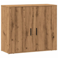 Produktbild för Skänk ek 80x33x70 cm konstruerat trä
