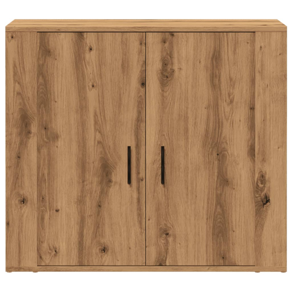 Produktbild för Skänk ek 80x33x70 cm konstruerat trä