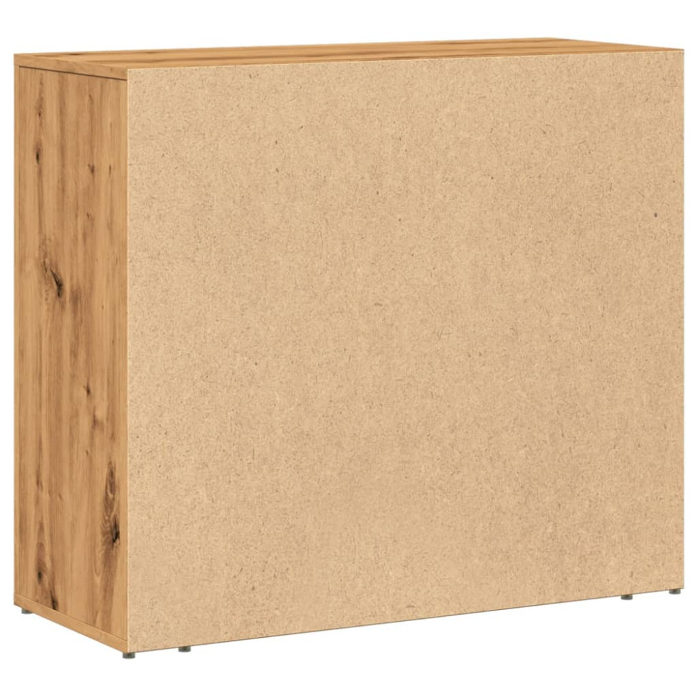 Produktbild för Skänk ek 80x33x70 cm konstruerat trä