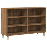 Produktbild för Skänk artisan ek 103,5x35x70 cm konstruerat trä