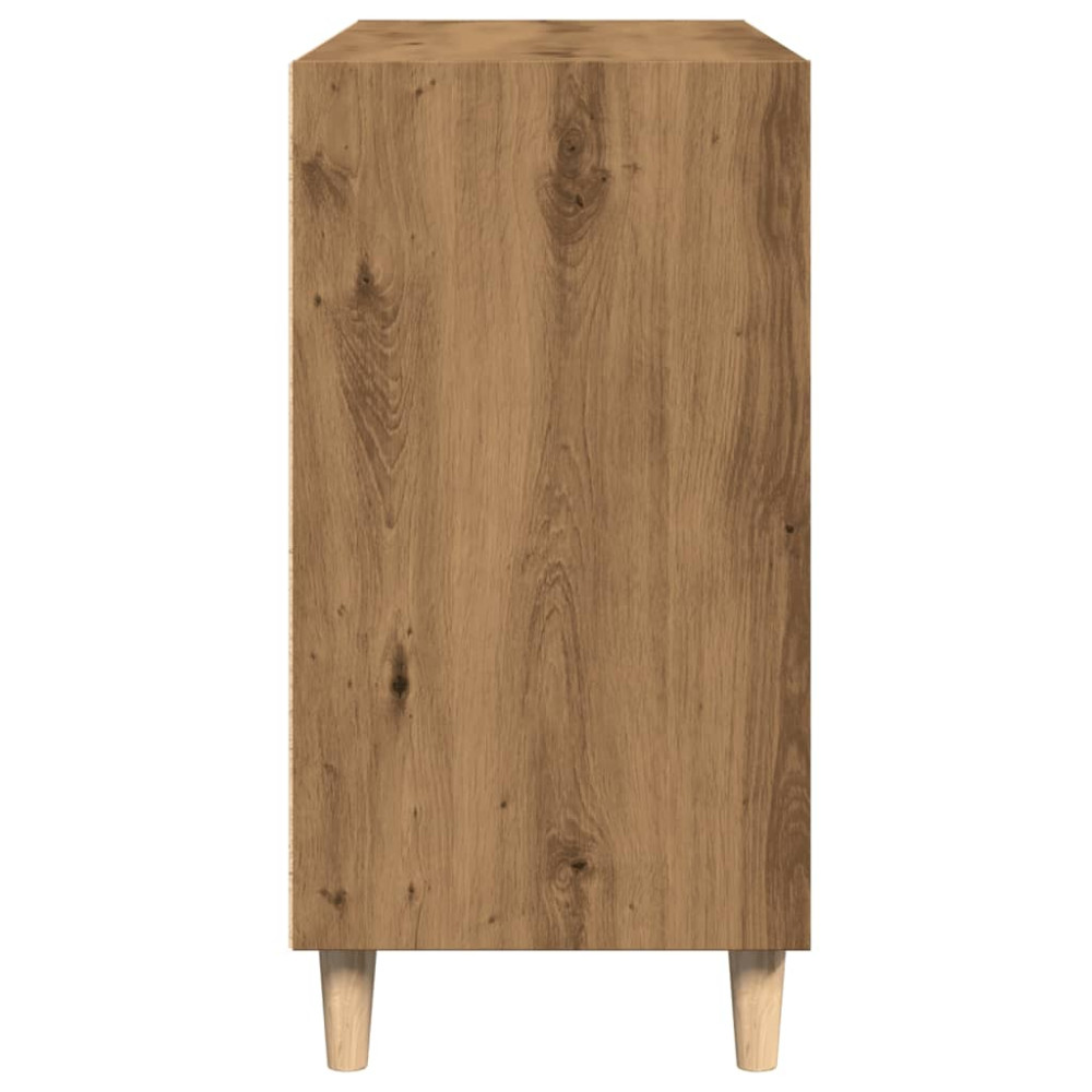 Produktbild för Skänk artisan ek 103,5x35x70 cm konstruerat trä