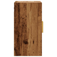 Produktbild för Väggskåp åldrat trä 60x31x60 cm konstruerat trä