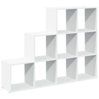 Produktbild för Bokhylla/Rumsavdelare 3 hyllor 137,5x29x103,5cm konstruerat trä