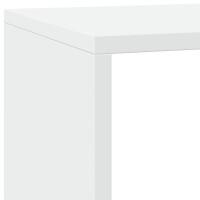 Produktbild för Bokhylla/Rumsavdelare 3 hyllor 137,5x29x103,5cm konstruerat trä