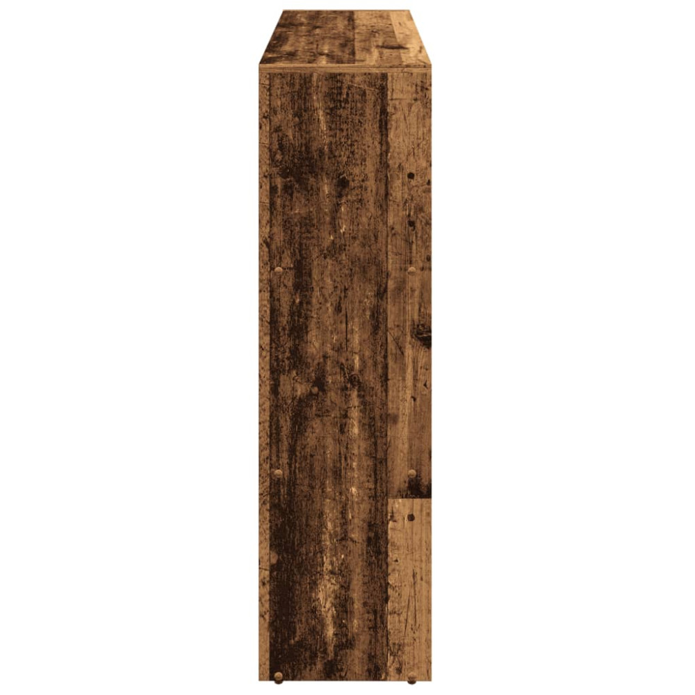 Produktbild för Bokhylla/Rumsavdelare 3 hyllor 137,5x29x103,5cm konstruerat trä