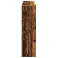 Produktbild för Bokhylla/Rumsavdelare 3 hyllor 137,5x29x103,5cm konstruerat trä
