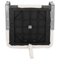 Produktbild för Båtstolar 2 st fällbart högt ryggstöd 41x36x48 cm
