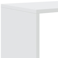 Produktbild för Bokhylla/Rumsavdelare 4 hyllor 131,5x29x131,5cm konstruerat trä