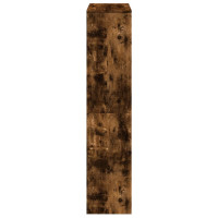 Produktbild för Bokhylla/Rumsavdelare 4 hyllor 131,5x29x131,5cm konstruerat trä