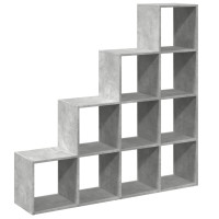 Produktbild för Bokhylla/Rumsavdelare 4 hyllor 131,5x29x131,5cm konstruerat trä