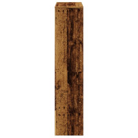 Produktbild för Bokhylla/Rumsavdelare 4 hyllor 131,5x29x131,5cm konstruerat trä