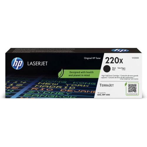 HP Toner HP W2200X 220X svart 7,5K