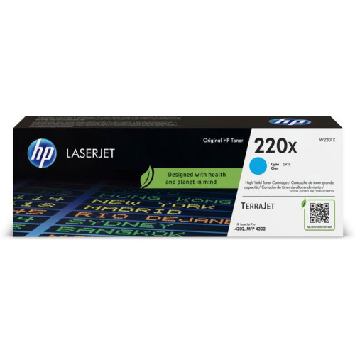 HP Toner HP W2201X 220X cyan 5,5K