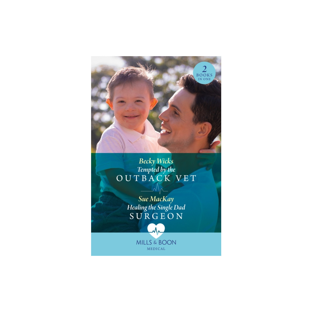 Produktbild för Tempted By The Outback Vet / Healing The Single Dad Surgeon (häftad, eng)