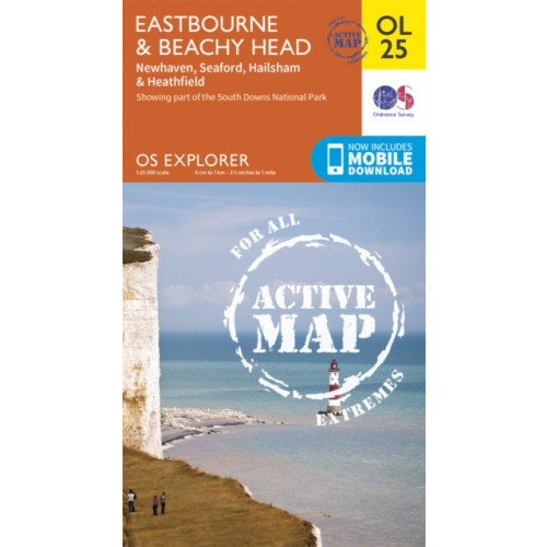 Ordnance Survey Eastbourne & Beachy Head, Newhaven, Seaford, Hailsham & Heathfield