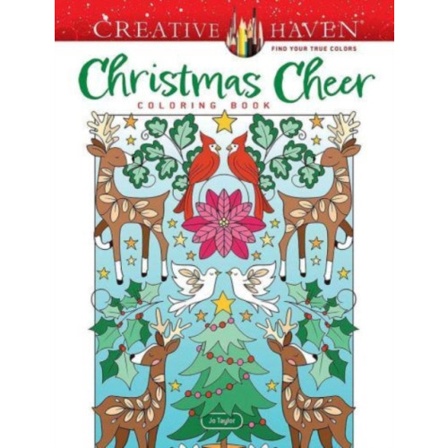 Dover publications inc. Creative Haven Christmas Cheer Coloring Book (häftad, eng)