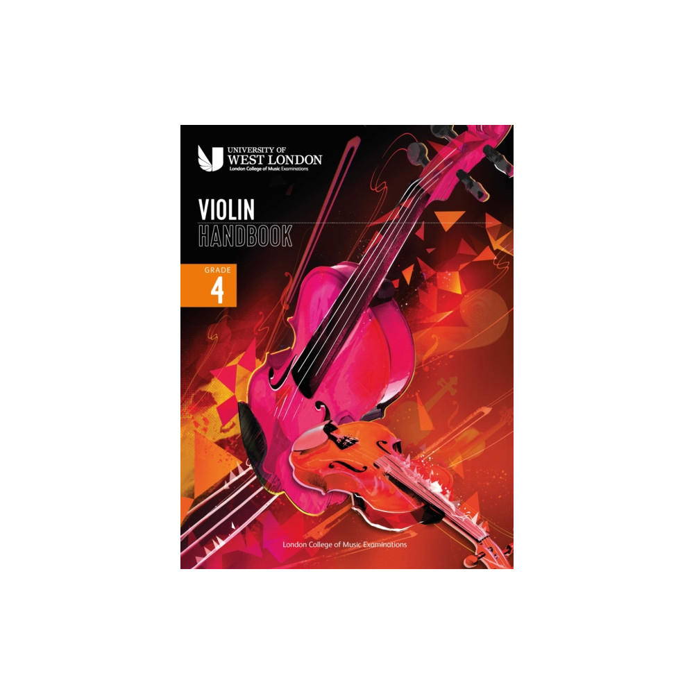 Produktbild för London College of Music Violin Handbook 2021: Grade 4 (häftad, eng)